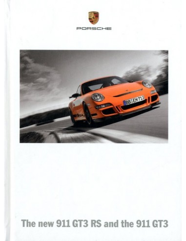 2007 PORSCHE 911 GT3 + RS HARDCOVER BROCHURE ENGELS