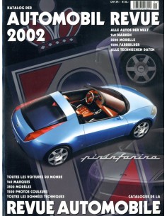2002 AUTOMOBIL REVUE JAARBOEK DUITS FRANS