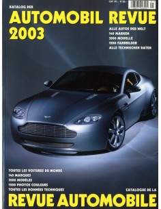 2003 AUTOMOBIL REVUE JAARBOEK DUITS FRANS
