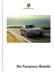 2013 PORSCHE PANAMERA HARDCOVER BROCHURE DUITS