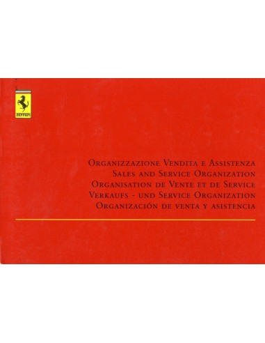 2000 VERKOOP & SERIVCE ORGANISATIE INSTRUCTIEBOEKJE 1614/00