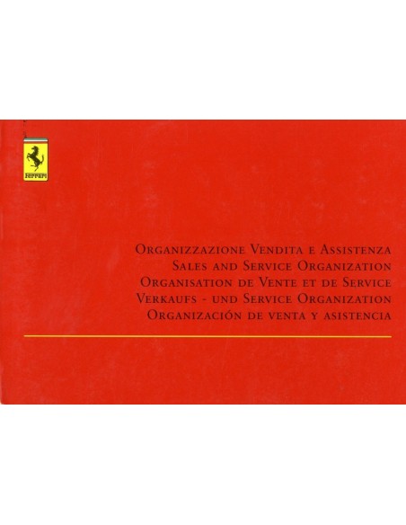 2000 VERKOOP & SERIVCE ORGANISATIE INSTRUCTIEBOEKJE 1614/00