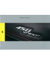 2011 FERRARI 458 SPIDER INSTRUCTIEBOEKJE ENGELS 3849/11