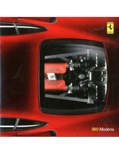 1999 FERRARI 360 MODENA BROCHURE FRANS 1542/99