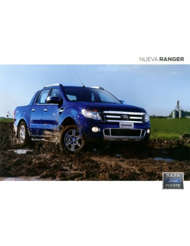 2012 FORD NUEVA RANGER LEAFLET SPAANS