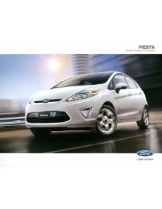 2013 FORD FIESTA LEAFLET SPAANS