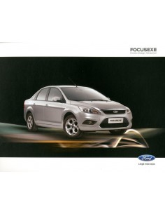 2013 FORD FOCUS EXE LEAFLET SPAANS