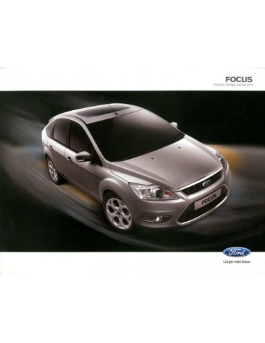 2013 FORD FOCUS LEAFLET SPAANS