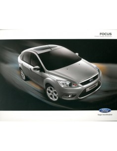 2011 FORD FOCUS LEAFLET SPAANS