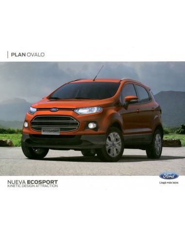 2013 FORD NUEVA ECOSPORT LEAFLET SPAANS