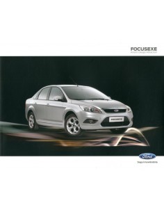 2011 FORD FOCUS EXE LEAFLET SPAANS
