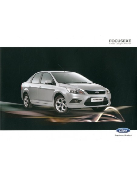 2011 FORD FOCUS EXE LEAFLET SPAANS