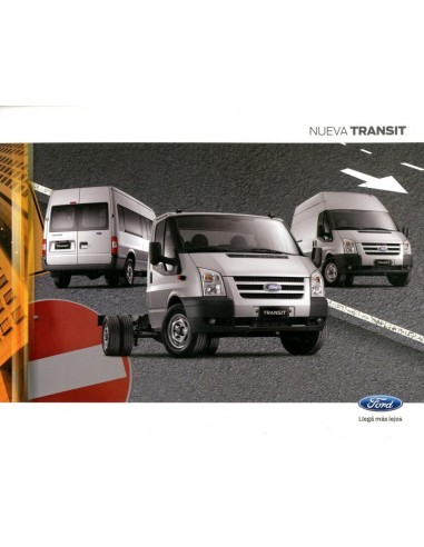 2013 FORD NUEVA TRANSIT LEAFLET SPAANS