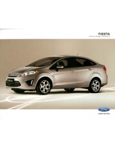 2012 FORD FIESTA LEAFLET SPAANS