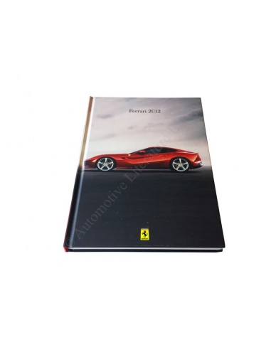 2012 FERRARI HARDCOVER BROCHURE 4270/12
