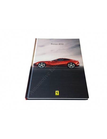 2012 FERRARI HARDCOVER BROCHURE 4270/12
