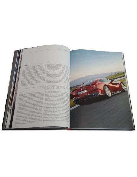 2012 FERRARI HARDCOVER BROCHURE 4270/12