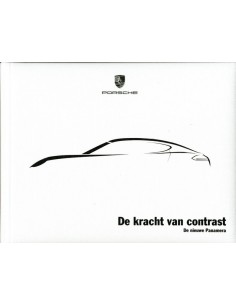 2013 PORSCHE PANAMERA HARDCOVER BROCHURE NEDERLANDS