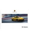 2013 PORSCHE CAYMAN HARDCOVER BROCHURE NEDERLANDS