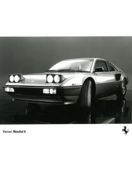 1980 FERRARI MONDIAL 8 PERSMAP ITALIAANS