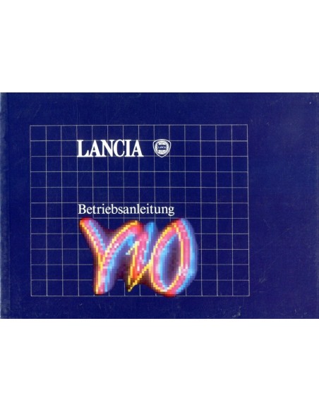 1989 LANCIA Y10 BETRIEBSANLEITUNG DUITS