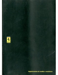 1991 FERRARI VERKOOP & SERIVCE ORGANISATIE INSTRUCTIEBOEKJE 701/91