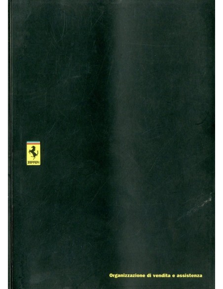 1991 FERRARI VERKOOP & SERIVCE ORGANISATIE INSTRUCTIEBOEKJE 701/91