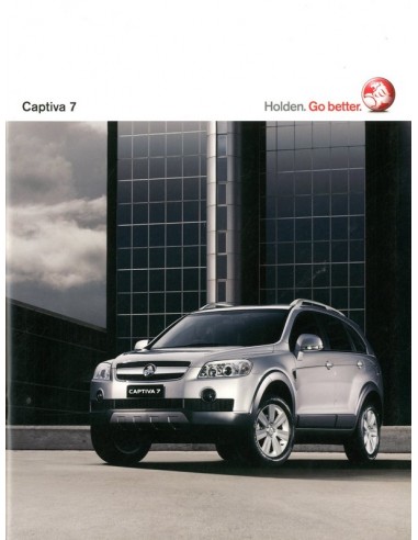 2010 HOLDEN CAPTIVA 7 BROCHURE ENGELS