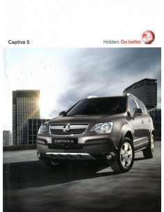 2010 HOLDEN CAPTIVA 5 BROCHURE ENGELS