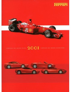 2001 FERRARI JAARBOEK ITALIAANS / ENGELS 1756/01