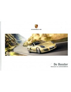 2013 PORSCHE BOXSTER HARDCOVER BROCHURE NEDERLANDS