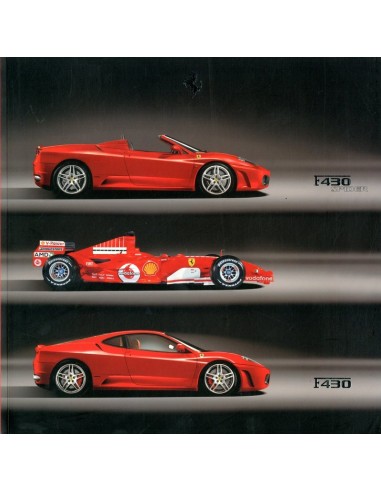 2005 FERRARI F430 & F430 SPIDER BROCHURE 