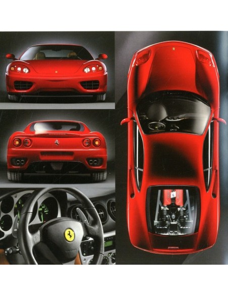 1999 FERRARI 360 MODENA BROCHURE ENGELS 1529/99