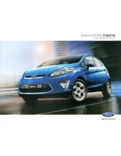 2011 FORD FIESTA LEAFLET SPAANS