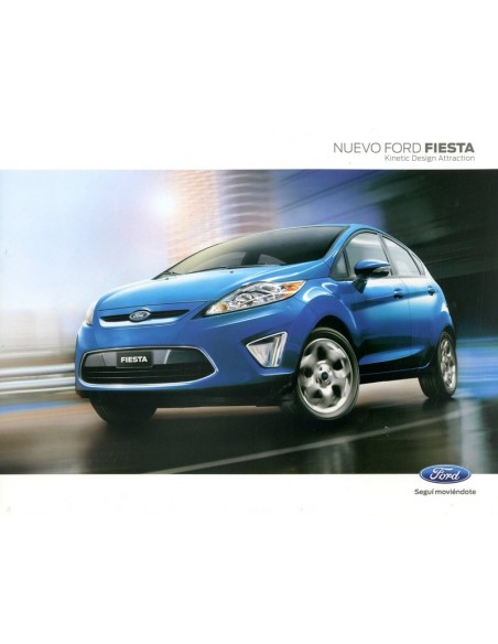 2011 FORD FIESTA LEAFLET SPAANS