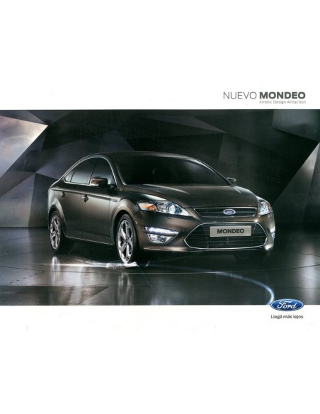 2012 FORD MONDEO BROCHURE SPAANS