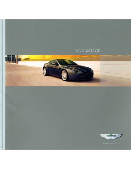 2005 ASTON MARTIN V8 VANTAGE BROCHURE DUITS