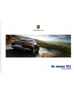 2012 PORSCHE 911 CARRERA HARDCOVER BROCHURE NEDERLANDS