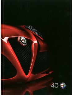 2013 ALFA ROMEO 4C HARDCOVER BROCHURE DUITS