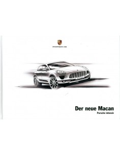 2013 PORSCHE MACAN HARDCOVER BROCHURE DUITS