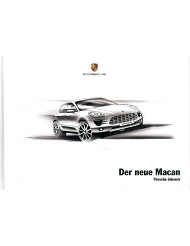 2013 PORSCHE MACAN HARDCOVER BROCHURE DUITS