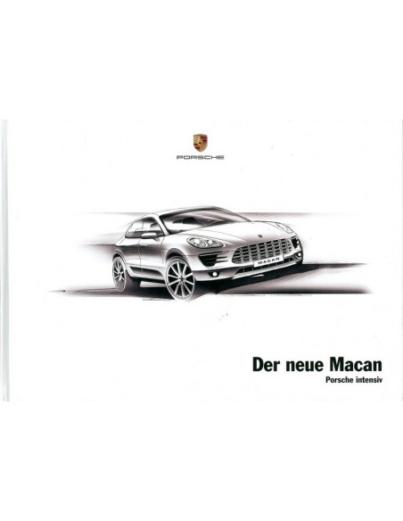 2013 PORSCHE MACAN HARDCOVER BROCHURE DUITS