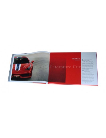 2013 FERRARI 458 SPECIALE HARDCOVER BROCHURE 4663/13