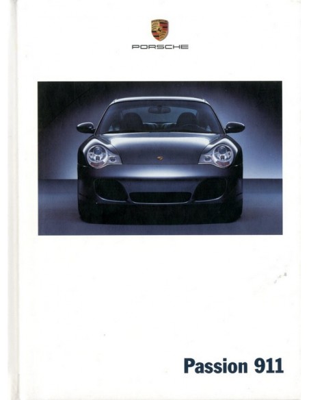2003 PORSCHE 911 CARRERA HARDCOVER BROCHURE DUITS
