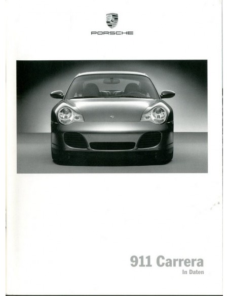2003 PORSCHE 911 CARRERA HARDCOVER BROCHURE DUITS