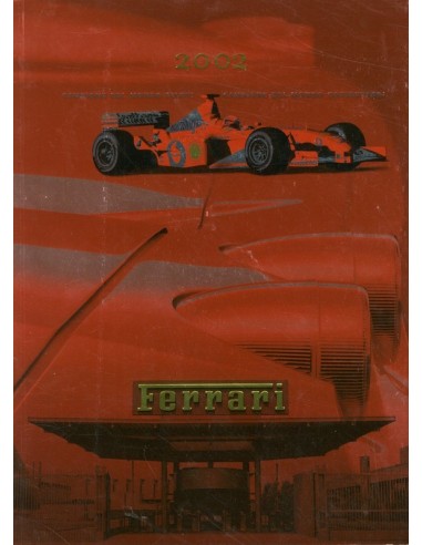 2002 FERRARI JAARBOEK ITALIAANS / ENGELS 1875/02
