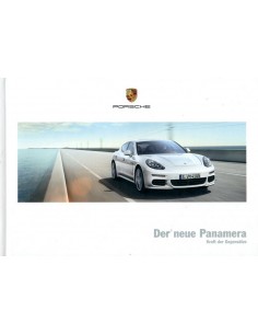 2014 PORSCHE PANAMERA HARDCOVER BROCHURE DUITS