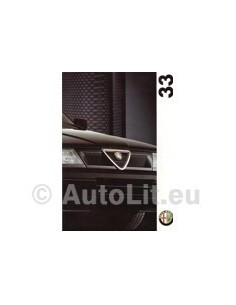 1992 ALFA ROMEO BROCHURE NEDERLANDS