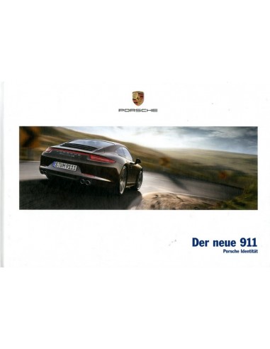 2013 PORSCHE 911 CARRERA HARDCOVER BROCHURE DUITS