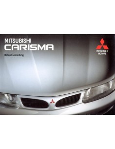 1997 MITSUBISHI CARISMA INSTRUCTIEBOEKJE DUITS